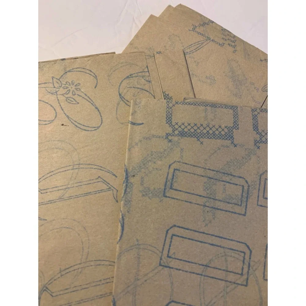 Simplicity Vintage 1950's Pattern #4040P Embroidery‎ Transfer Letters HTF